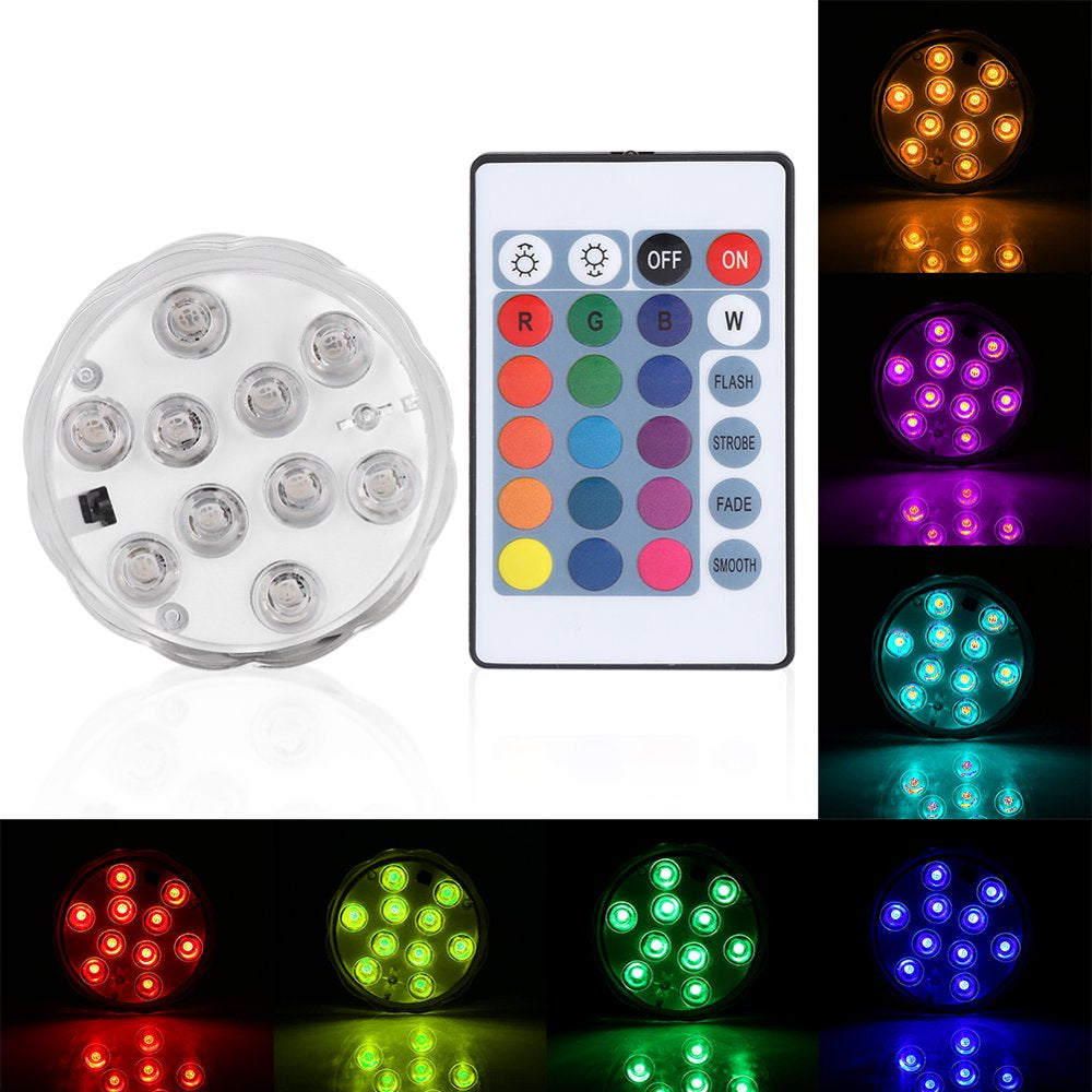 Garosa Aquarium Light, Waterproof Submersible Light, Remote Control IP68 Waterproof Aquarium Color Changing Light Forwardrobe Animals & Pet Supplies > Pet Supplies > Fish Supplies > Aquarium Lighting Garosa   