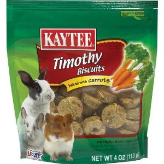Kaytee Timothy Biscuits Baked Carrot Small Animal Food, 4 Oz Animals & Pet Supplies > Pet Supplies > Small Animal Supplies > Small Animal Food Kaytee   