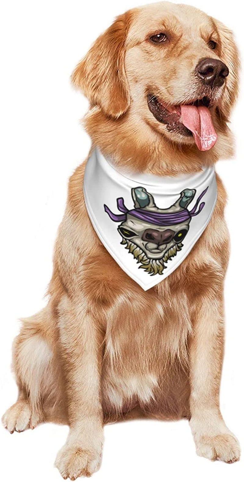 Bandage Monster Pet Dog and Cat Decorative Triangle Scarf,Dog Bandana,Breathable and Stain Resistant. Animals & Pet Supplies > Pet Supplies > Dog Supplies > Dog Apparel ZALTAS   