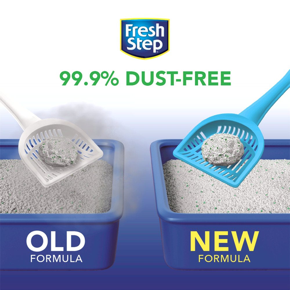 Fresh Step Clumping Cat Litter with the Power of Febreze Freshness and Refreshing Gain Scent - 25 Pounds