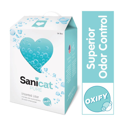 Sanicat Pure Clumping Cat Litter with Oxify, 14 Lb. Box Animals & Pet Supplies > Pet Supplies > Cat Supplies > Cat Litter Tolsa   