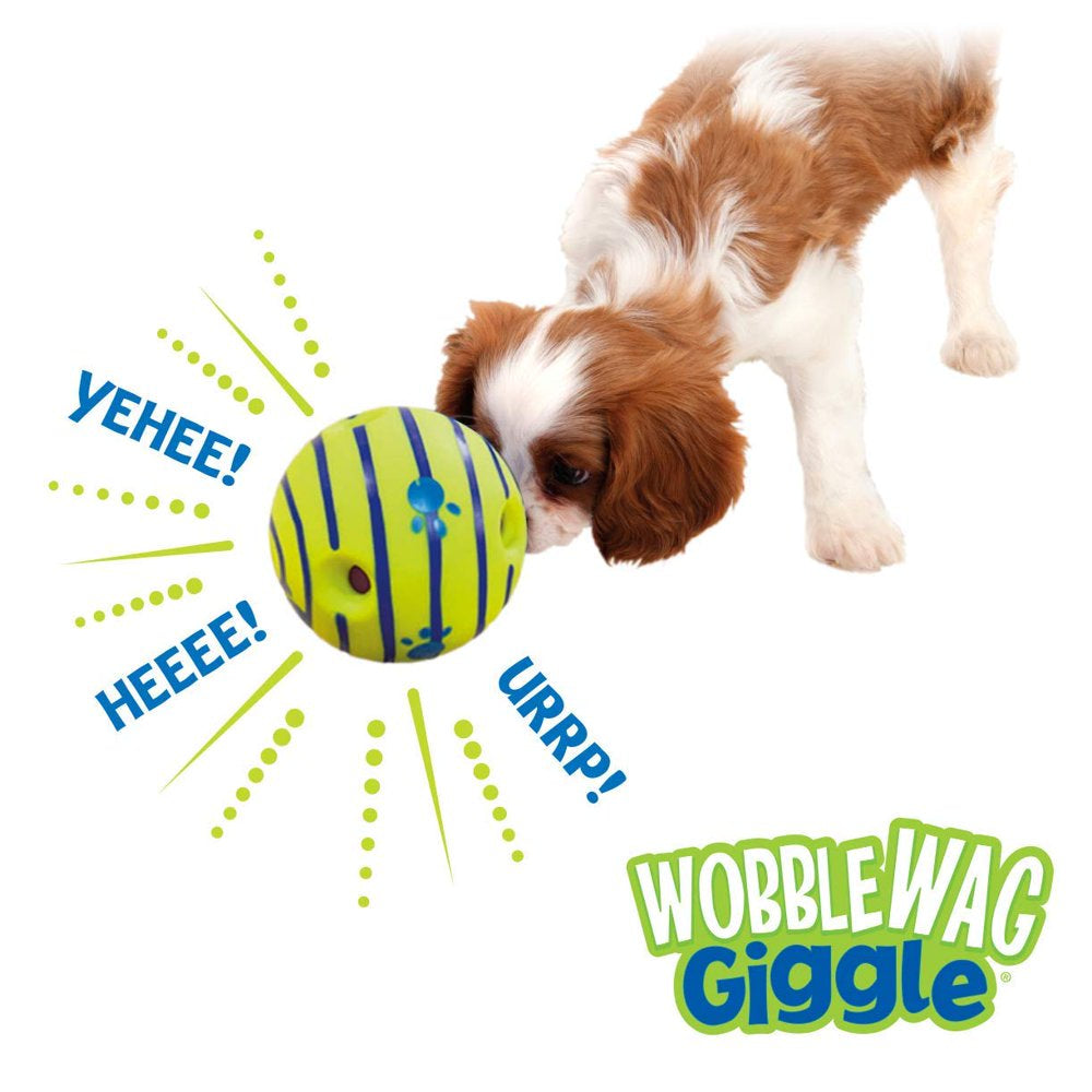 Allstar Marketing Wobble Wag Giggle Ball Dog Toy as Seen on TV Animals & Pet Supplies > Pet Supplies > Dog Supplies > Dog Toys All Star   