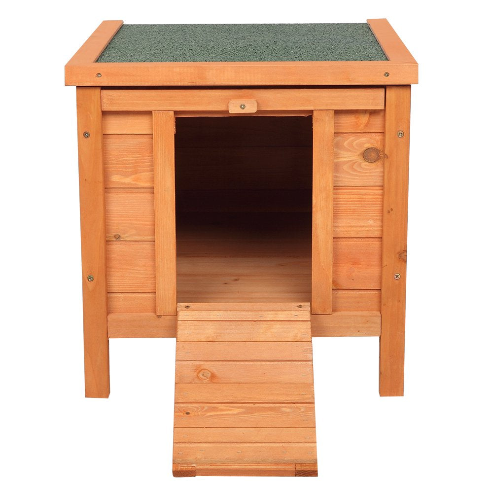 JOYBASE 20" Wooden Rabbit Hutch Pet Habitat Cages Bunny House for Small Animals Animals & Pet Supplies > Pet Supplies > Small Animal Supplies > Small Animal Habitats & Cages Joybase   