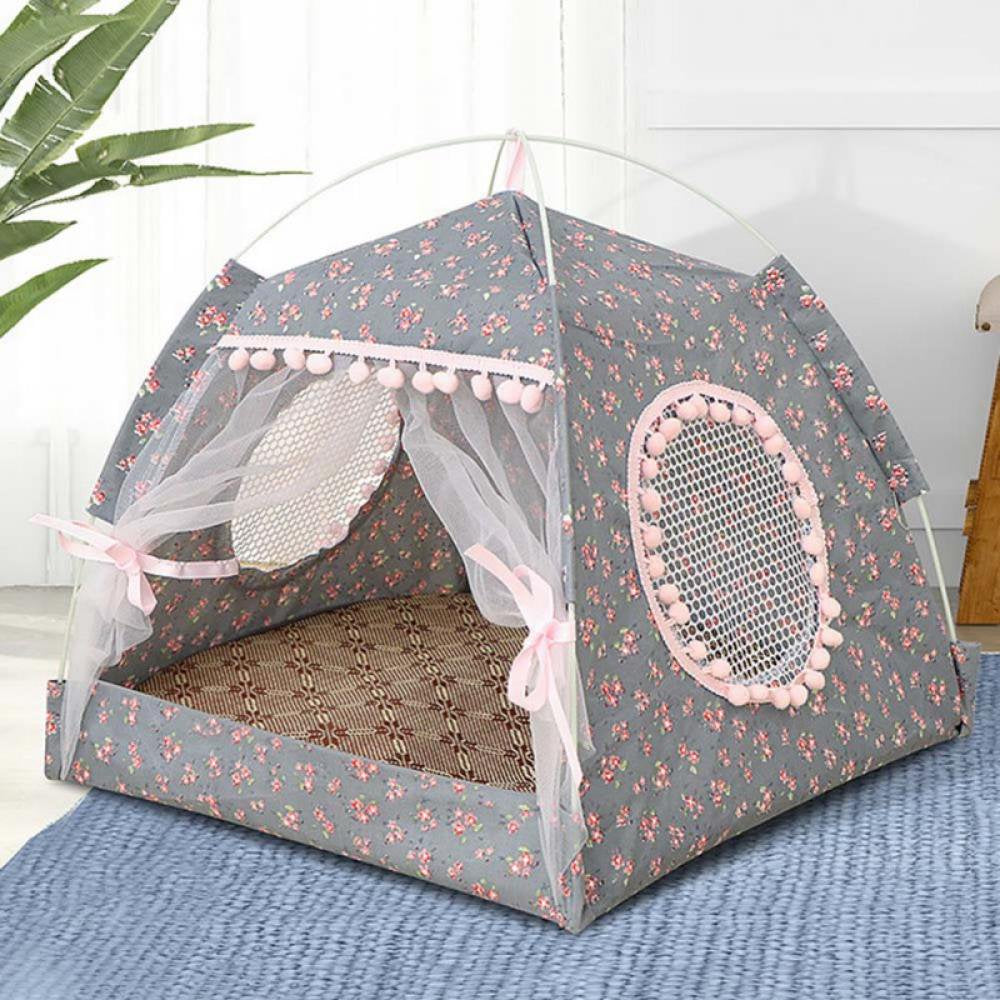 Wenasi Pets Tent House Portable Washable Breathable Outdoor Indoor Kennel Small Dogs Accessories