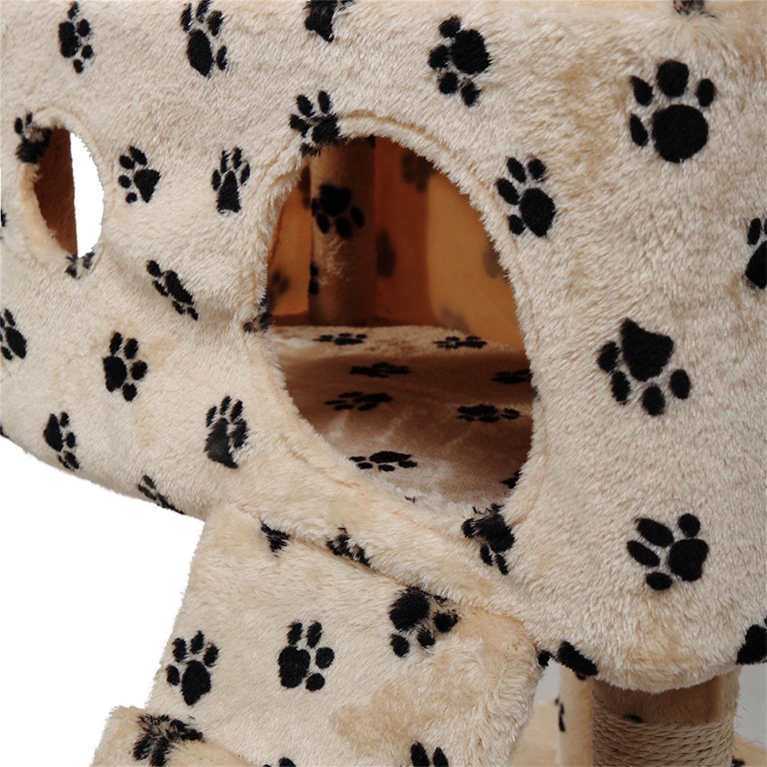 Pefilos Pet Furniture for Cats and Kittens - Cat Tower for Indoor Cats Tall Cat Tree for Big Cats Tiger Tough Cat Tree Tower Interactive Playground, Gray Animals & Pet Supplies > Pet Supplies > Cat Supplies > Cat Furniture Pefilos   