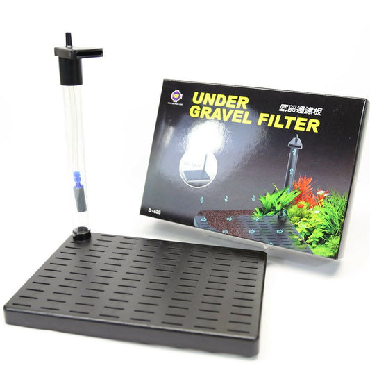Under Gravel Filter 7.8"X5.5" Undergravel Filteration for Fish Tank Air Pump