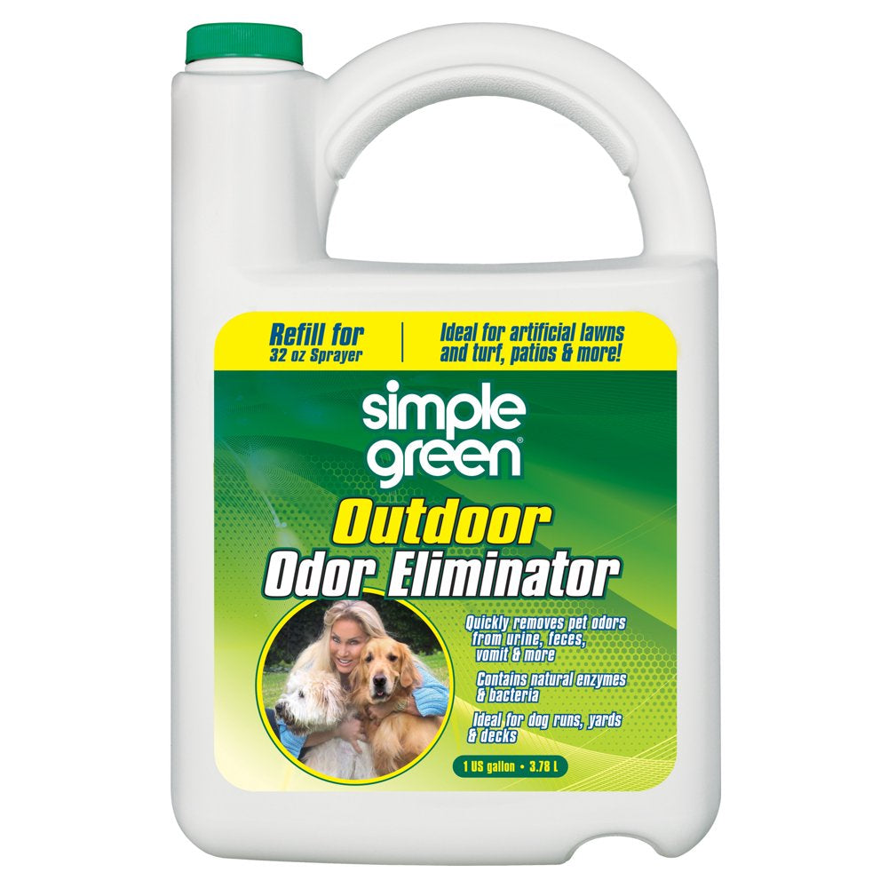 Simple Green Pet Stain Odor Remover, Fresh and Clean Scent, 128 Fluid Ounce