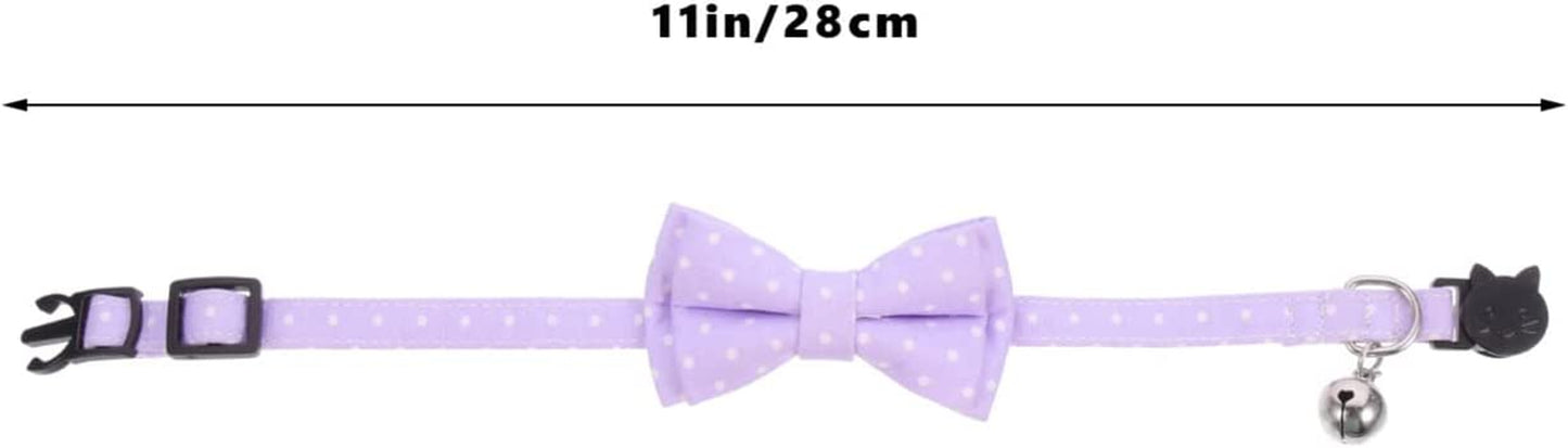 POPETPOP Dog Accessories Pet Dogs Collar Cat Neck Tie Adjustable Dog Collar Pets Bow Tie Cotton Neck Collar Bows Animals & Pet Supplies > Pet Supplies > Dog Supplies > Dog Apparel POPETPOP   