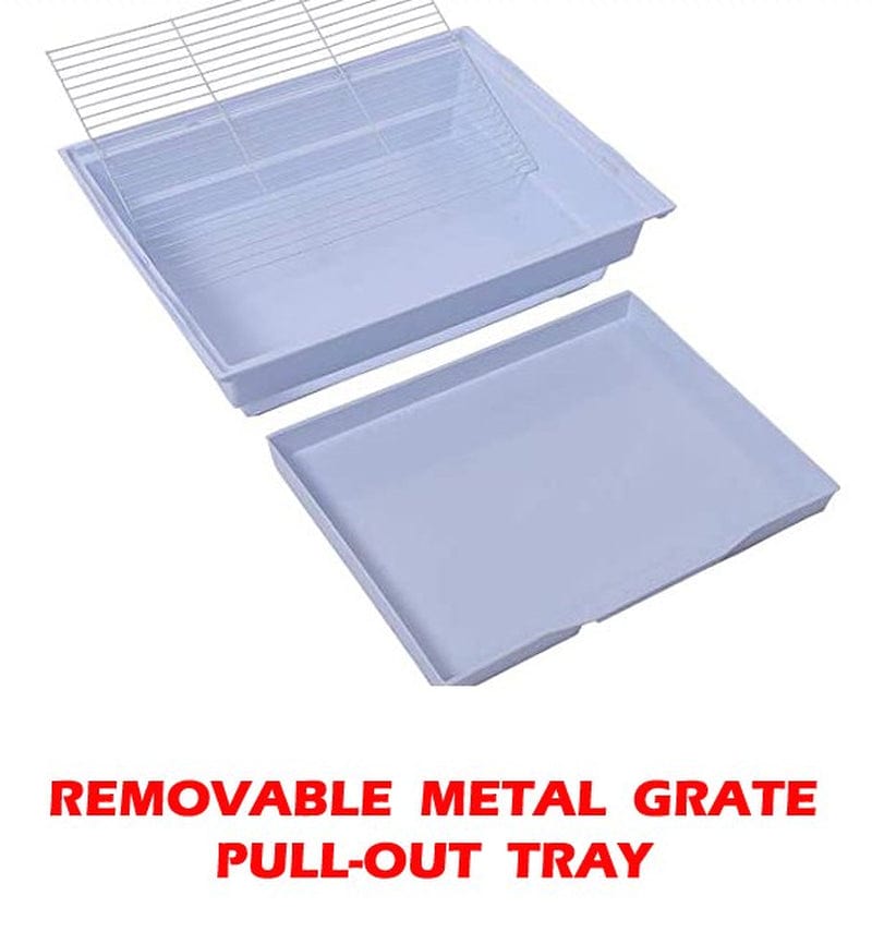 63" Large Bird Flight House Parrot Home with Removable Rolling Stand Breeding Travel Cage with Side Nesting Doors for Aviary Budgie Canary Parakeet Cockatiel Lovebird Finches Animals & Pet Supplies > Pet Supplies > Bird Supplies > Bird Cages & Stands Mcage   