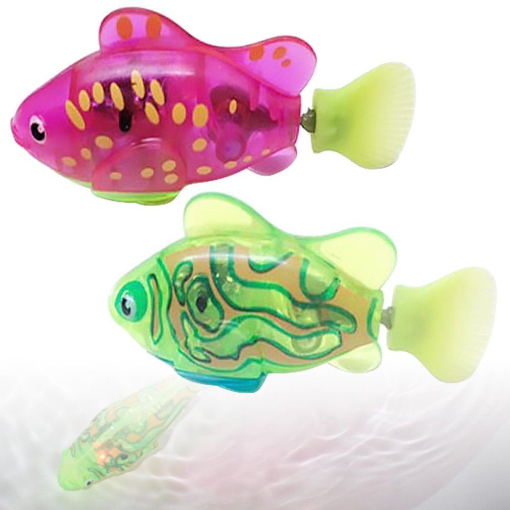 Cat Interactive Electric Fish Toy Water Cat Toy for Indoor Play Swimming Robot Fish Toy for Cat and Dog with LED Light Pet Toys Animals & Pet Supplies > Pet Supplies > Cat Supplies > Cat Toys Welpettie   