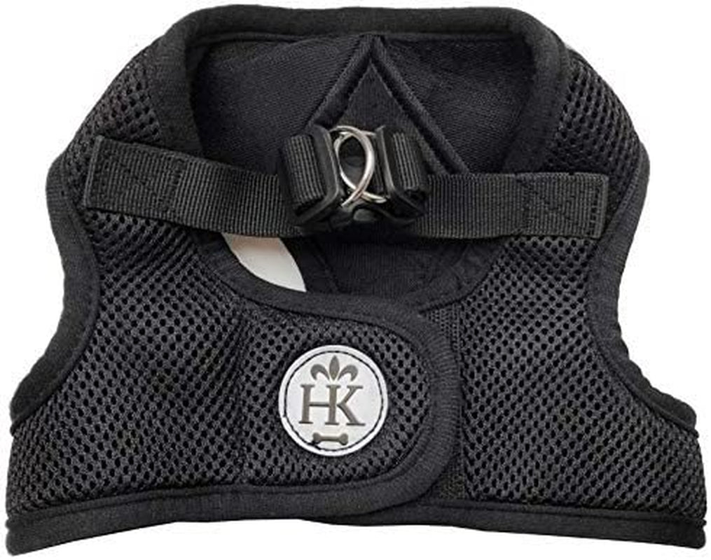 H&K Hudson Harness | Red (Extra-Small) | Easy Control Step-In Mesh Vest Harness for Dogs with Reflective Strips for Safety | Walking, Training Harness for Dogs Animals & Pet Supplies > Pet Supplies > Dog Supplies > Dog Apparel Huxley & Kent Black Extra-Extra Large 