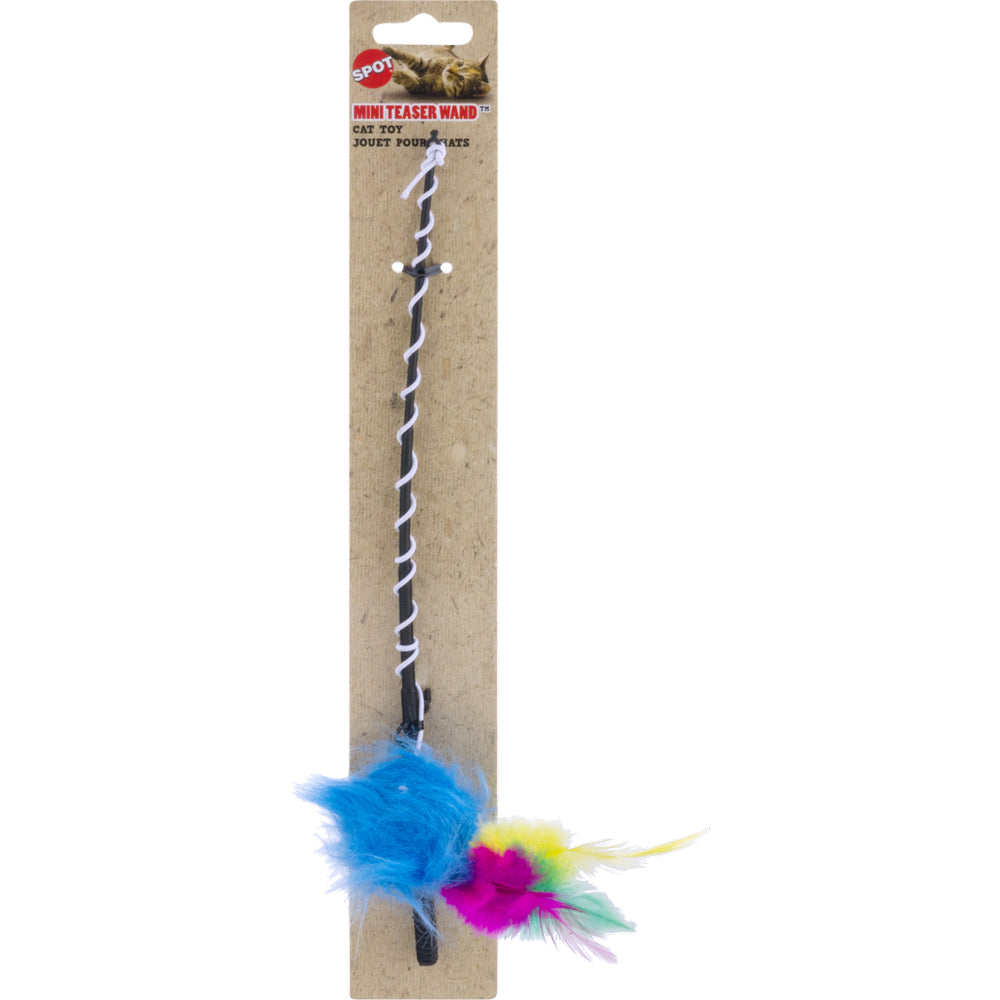 Playful Pet Feathers Wand Cat Toy Animals & Pet Supplies > Pet Supplies > Cat Supplies > Cat Toys Ethical Pet Products   