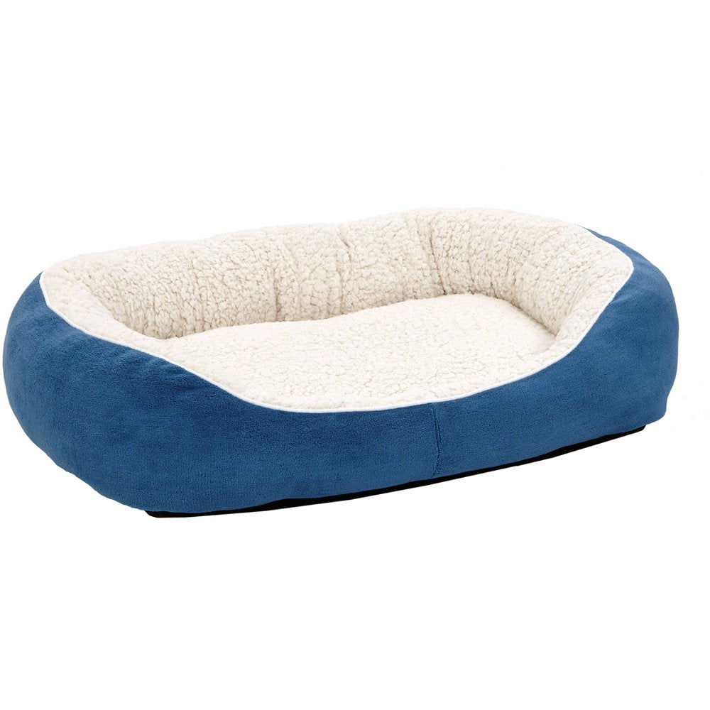 Midwest Ultra-Soft Fleece Dog Cuddle Bed, Medium, Brown Animals & Pet Supplies > Pet Supplies > Cat Supplies > Cat Beds MIDWEST METAL PRODUCTS Medium (30.5"L x 23.5"W) Blue 