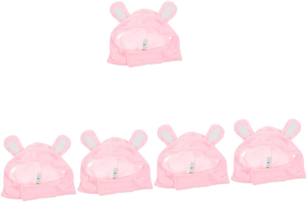 Balacoo 4Pcs Dog Costume Hat Cosplay in Dogs - for Accessories Year Party Cats Warm Pink Favor Bunny Kitten Accessory Dress Easter Rabbit up New Headwear Ears Puppy Headgear Small and Xs Animals & Pet Supplies > Pet Supplies > Dog Supplies > Dog Apparel Balacoo Pinkx5pcs 37x18cmx5pcs 