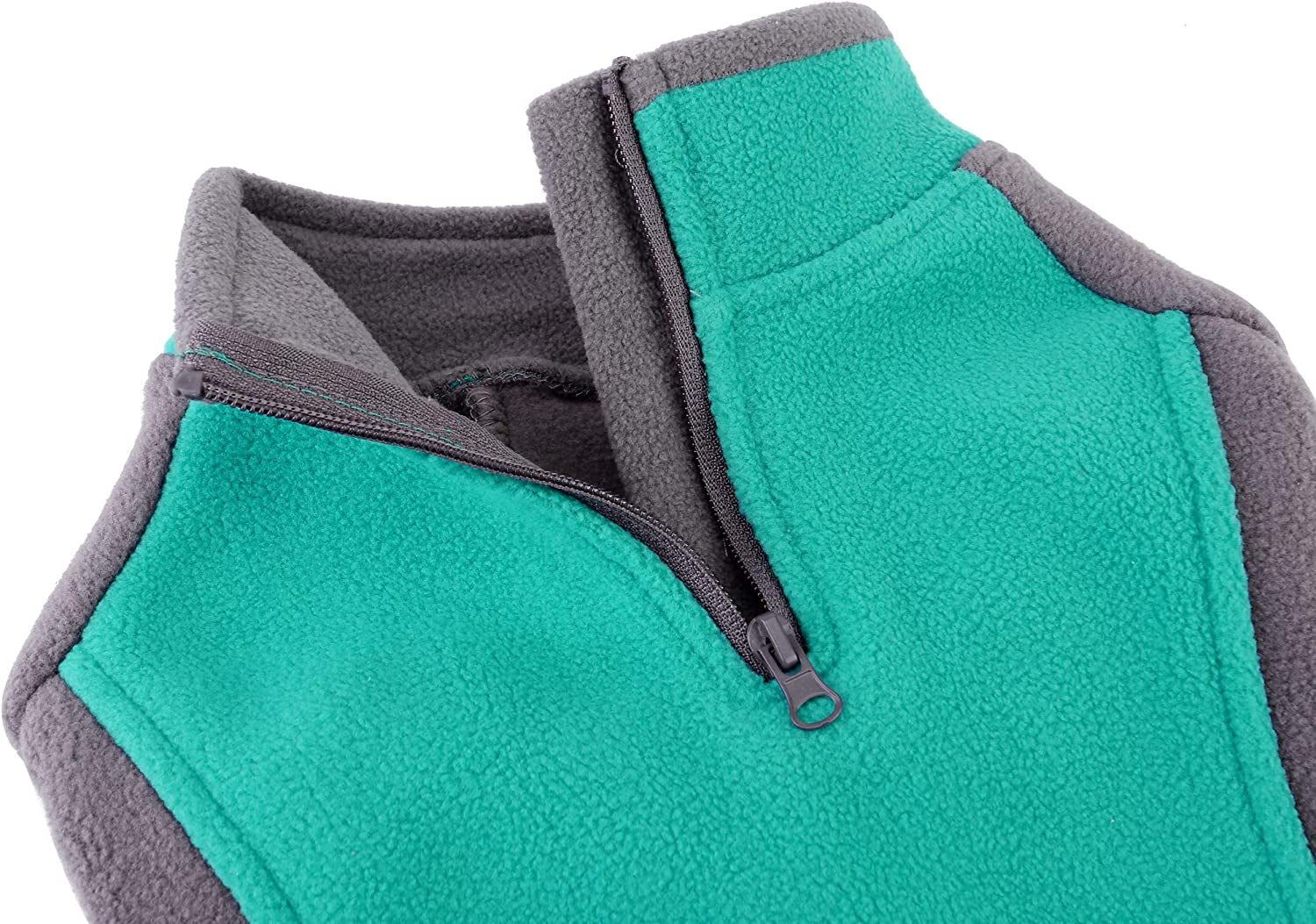 Mogoko Dog Stretch Fleece Sweater with Zipper Opening, Waterproof Pet Warm Vest Winter Jacket Coat(M Size) Animals & Pet Supplies > Pet Supplies > Dog Supplies > Dog Apparel Mogoko   