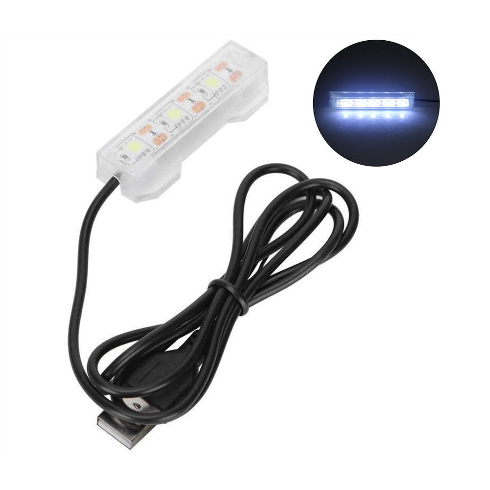 CANKER 2 Inch Easy to Use LED Aquarium Light for Small Tank Great for Night Viewing Animals & Pet Supplies > Pet Supplies > Fish Supplies > Aquarium Lighting Canker   