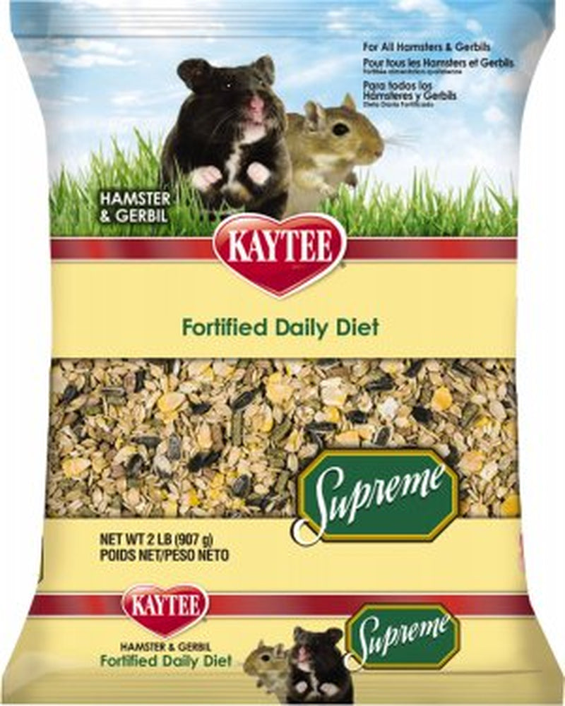 Kaytee® Supreme Hamster & Gerbil Food 2 Lbs Animals & Pet Supplies > Pet Supplies > Small Animal Supplies > Small Animal Food Central - Kaytee Products   