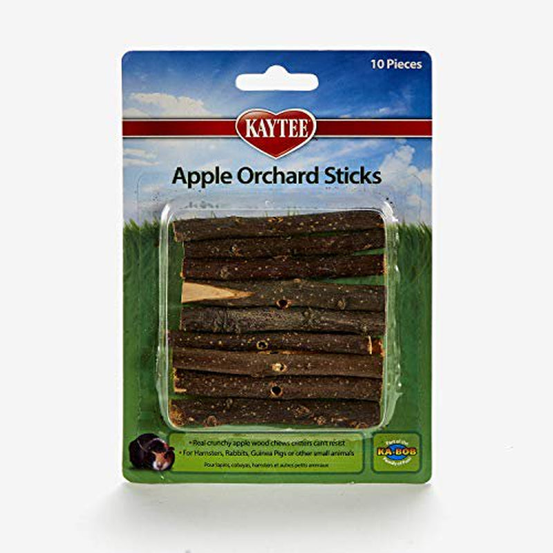 Superpet (Pets International) SSR61126 Wood Small Animal Apple Orchard Chew Sticks, 10-Count Animals & Pet Supplies > Pet Supplies > Small Animal Supplies > Small Animal Treats Kaytee   