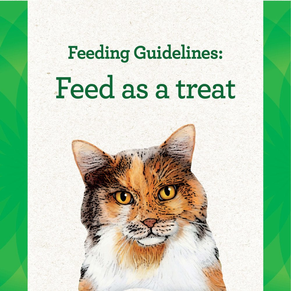 FELINE GREENIES PILL POCKETS for Cats Natural Soft Cat Treats, Chicken Flavor, 1.6 Oz. Pack (45 Treats)