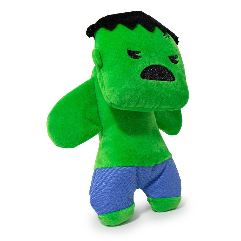 Marvel Dog Toy Squeaky Plush - Kawaii Hulk Standing Pose Animals & Pet Supplies > Pet Supplies > Dog Supplies > Dog Toys Buckle-Down   