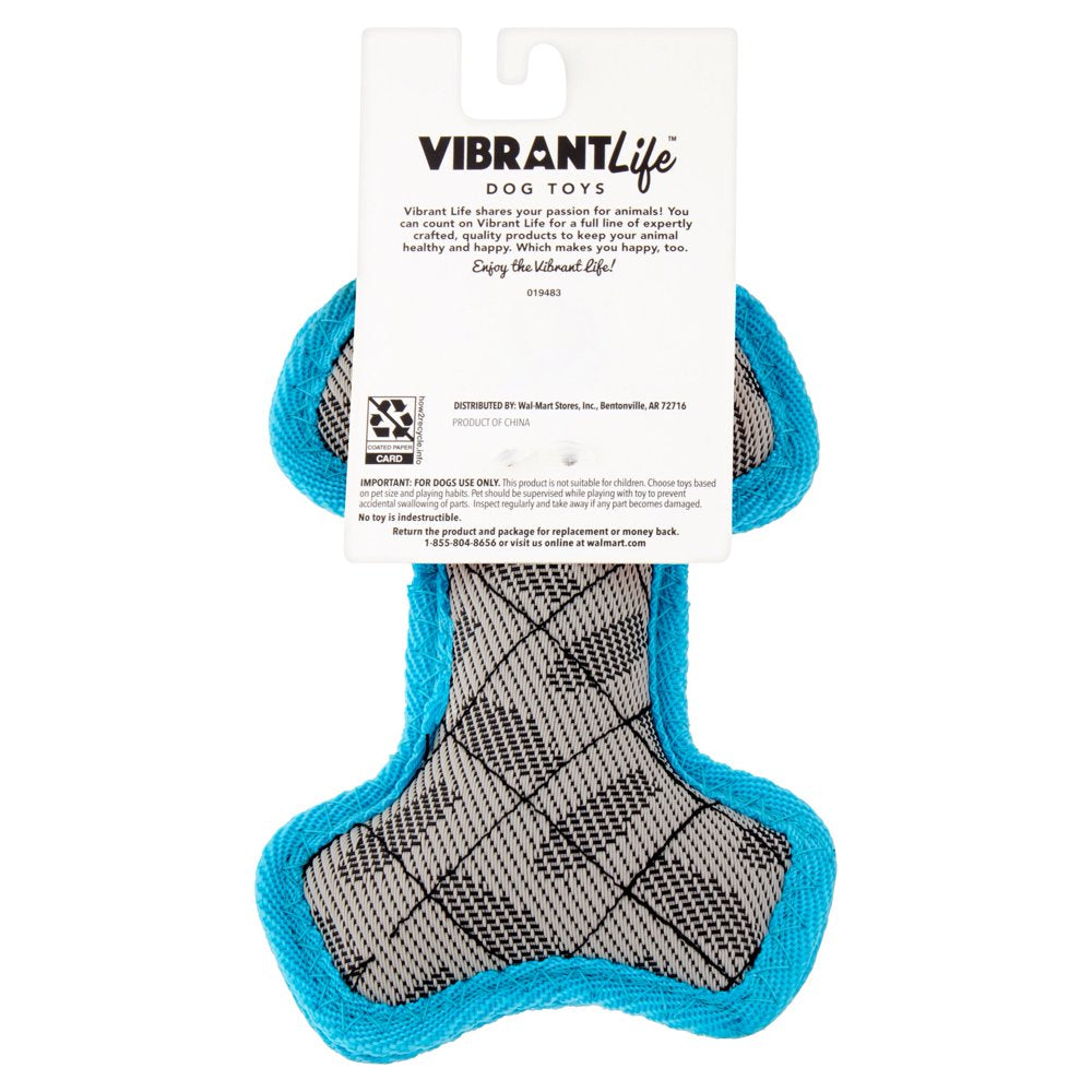 Vibrant Life Tough Buddy Bone Dog Chew Toy, Color May Vary, Chew Level 3 Animals & Pet Supplies > Pet Supplies > Dog Supplies > Dog Toys Wal-Mart Stores, Inc.   