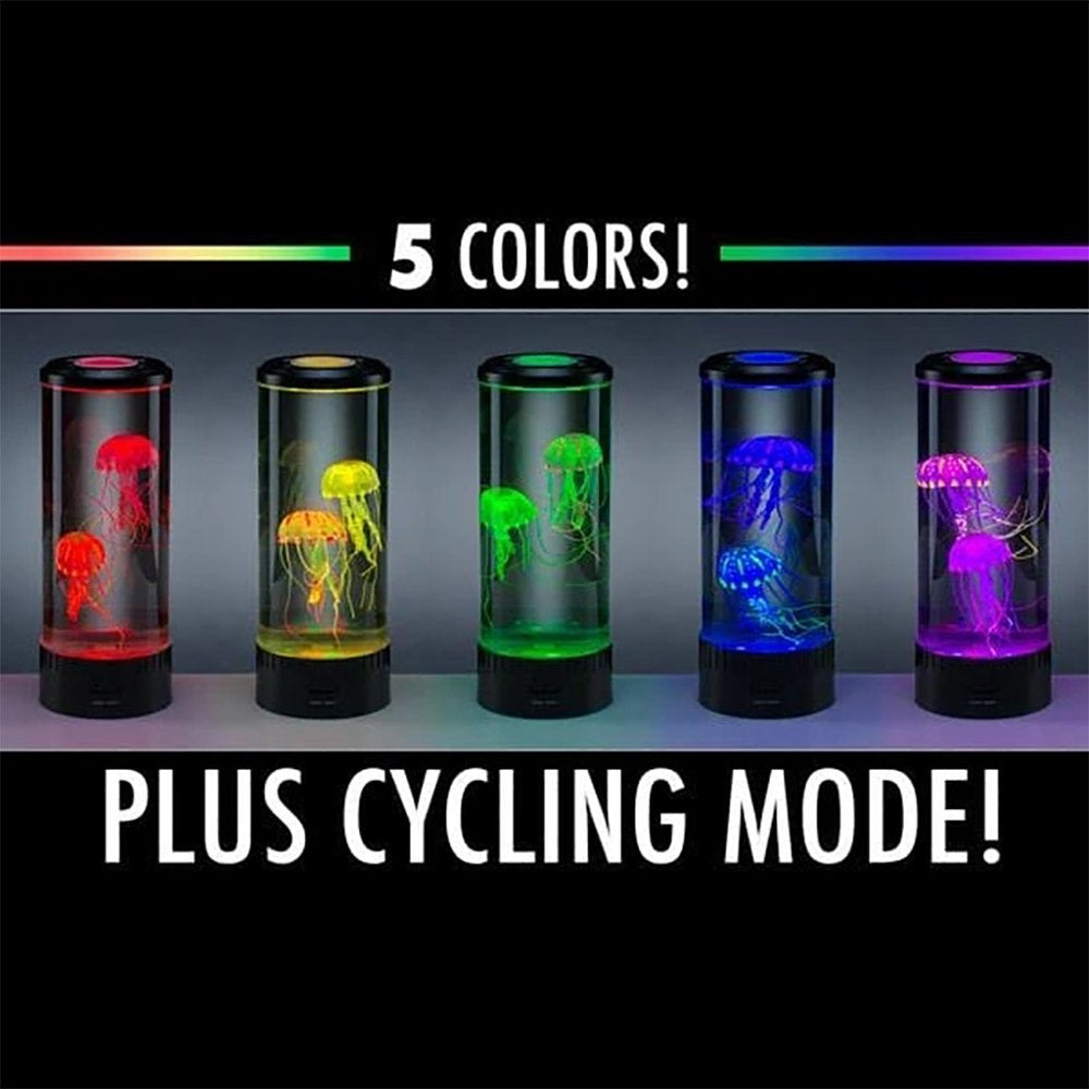 Cyber Monday Deals 2021 Inverlee the Hypnoti Jellyfish Aquarium Seven Color Led Ocean Lantern Light Animals & Pet Supplies > Pet Supplies > Fish Supplies > Aquarium Lighting Zhu Lianhui   