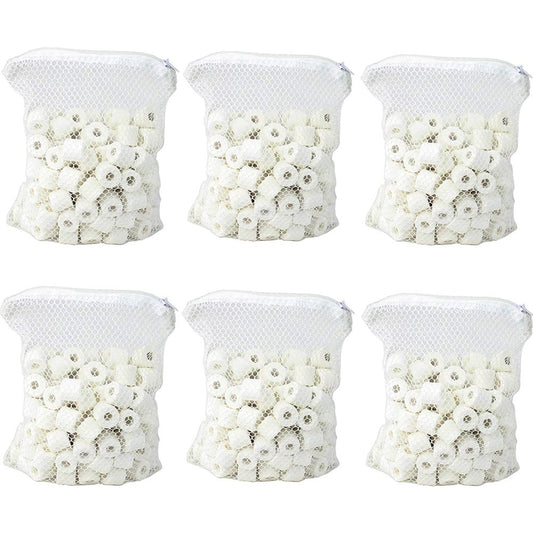 C2 Biological Bacteria House Ceramic Rings Filter Media 6 Lbs Bagged for Aquarium Fish Tank Canister Filters (L) Animals & Pet Supplies > Pet Supplies > Fish Supplies > Aquarium Filters Aquapapa   