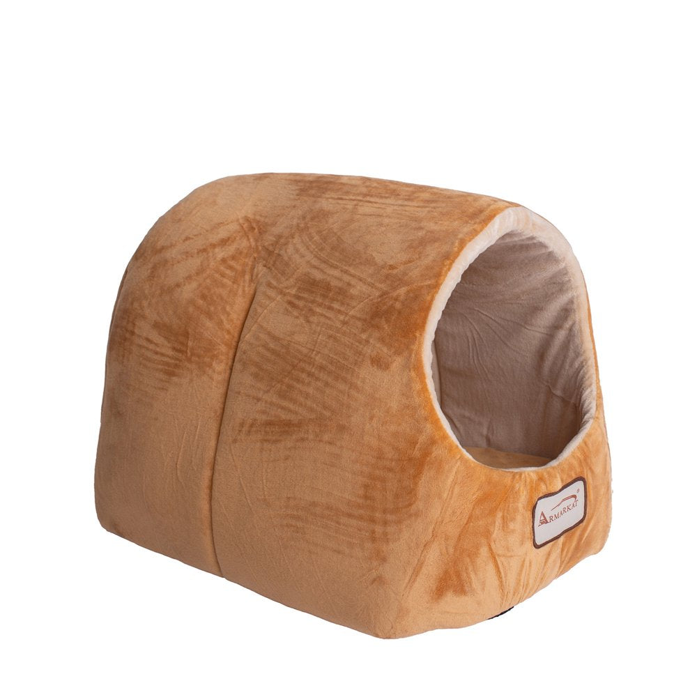 Armarkat Covered Pet Cat Bed, Brown Animals & Pet Supplies > Pet Supplies > Cat Supplies > Cat Beds Aeromark Intl Inc   
