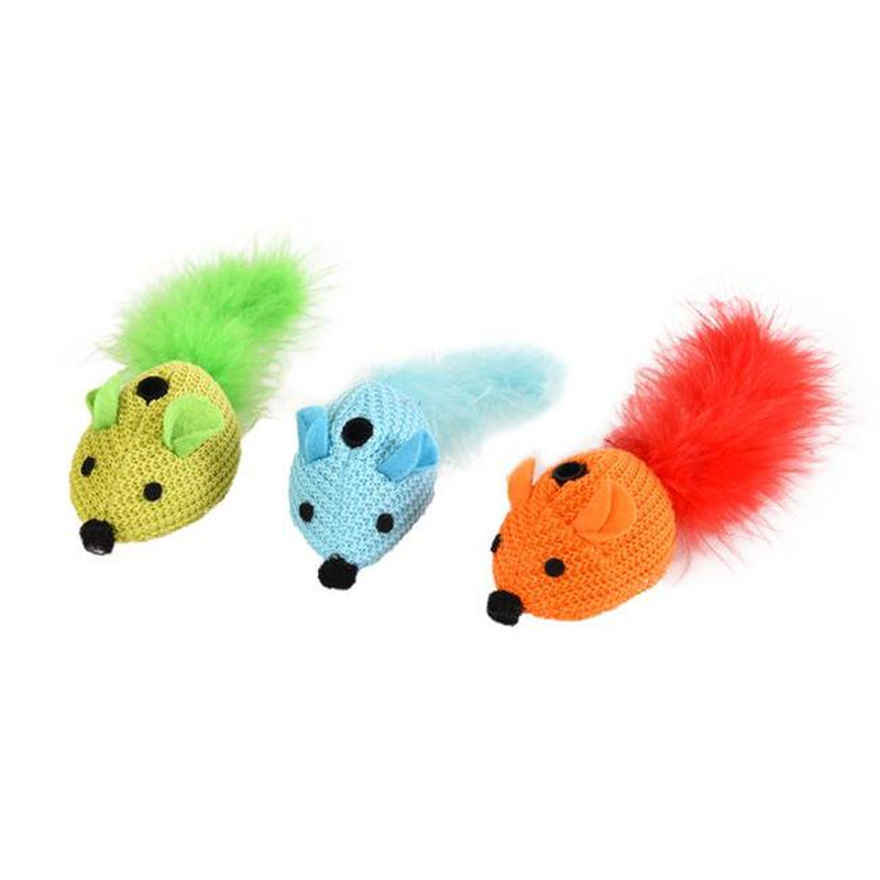 Cat Craft Neon Mice Cat Toys (9 Count) Animals & Pet Supplies > Pet Supplies > Cat Supplies > Cat Toys One Source International   