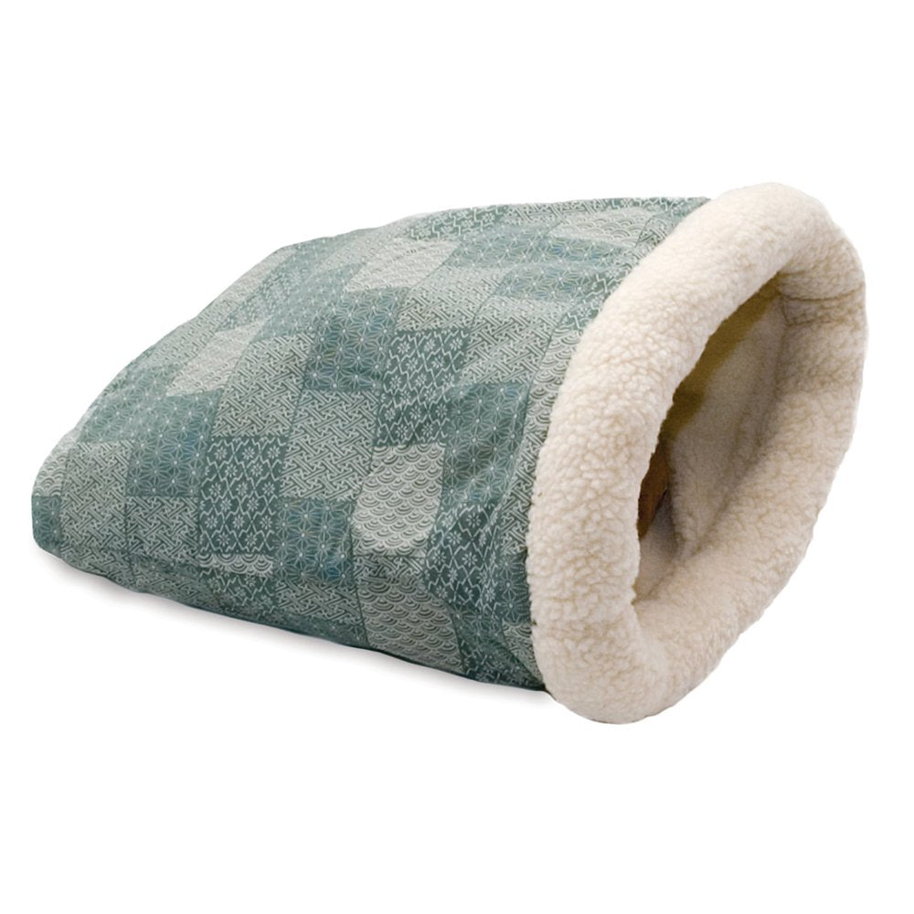 K&H Kitty Crinckle Sack Pet Cat Bed, Teal Animals & Pet Supplies > Pet Supplies > Cat Supplies > Cat Beds K&H Pet Products Teal  