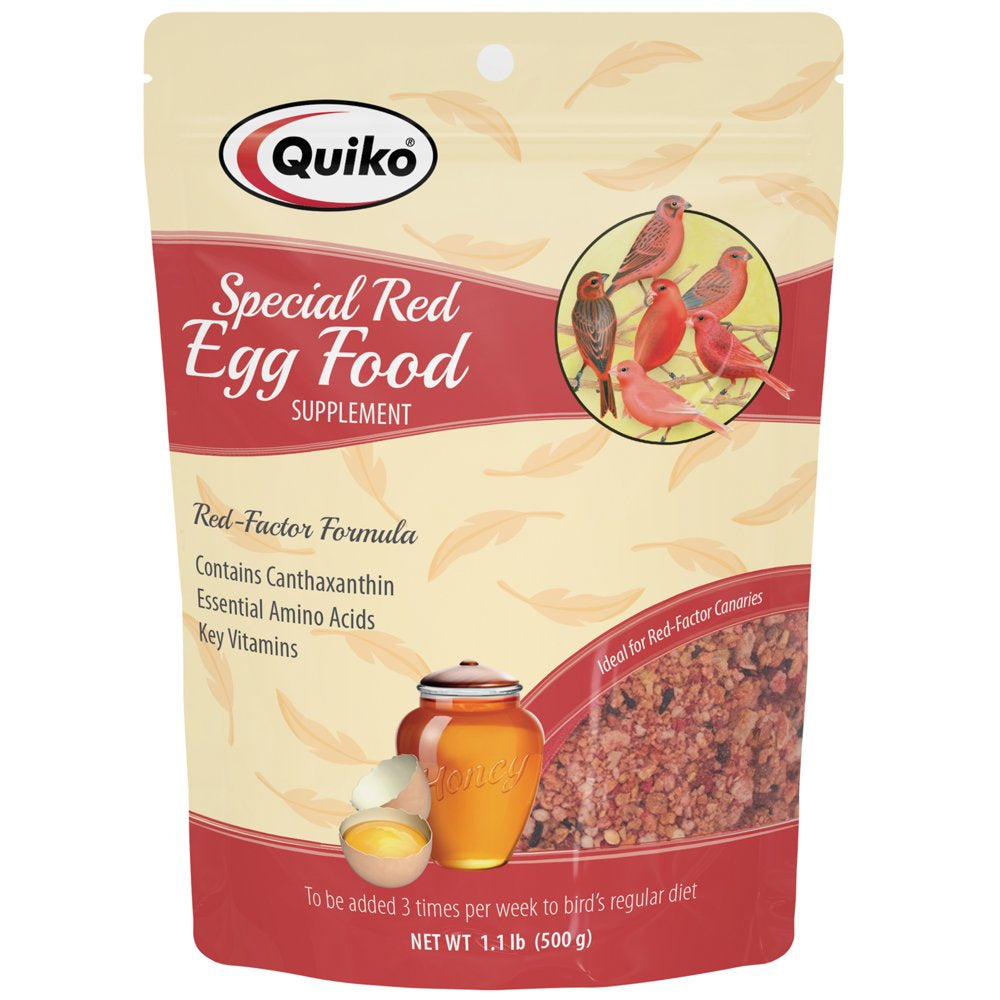 Quiko Special Red Egg Food - Nutritious Supplement for Red Factor Birds Animals & Pet Supplies > Pet Supplies > Bird Supplies > Bird Food Vitakraft Sun Seed   