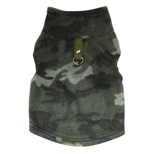 Small Pets Dog Warm Sweater Puppy Apparel Fleece Vest Animals & Pet Supplies > Pet Supplies > Dog Supplies > Dog Apparel Charm XS Camo 