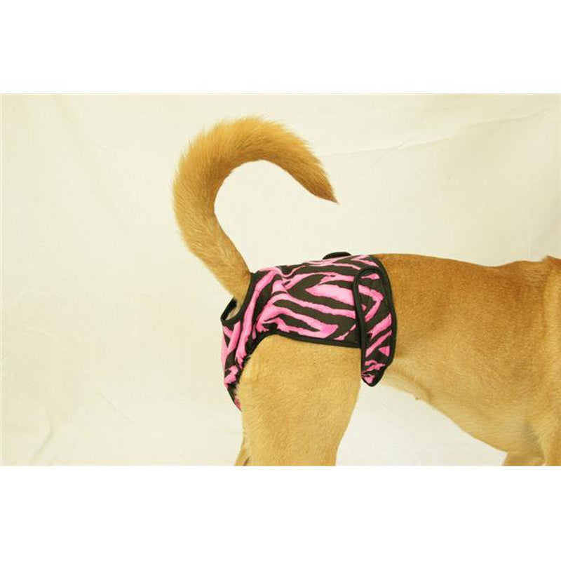 Seasonals 41106TGR Washable Female Dog Diaper&#44; Tiger - Fits Petite Animals & Pet Supplies > Pet Supplies > Dog Supplies > Dog Diaper Pads & Liners Seasonals   