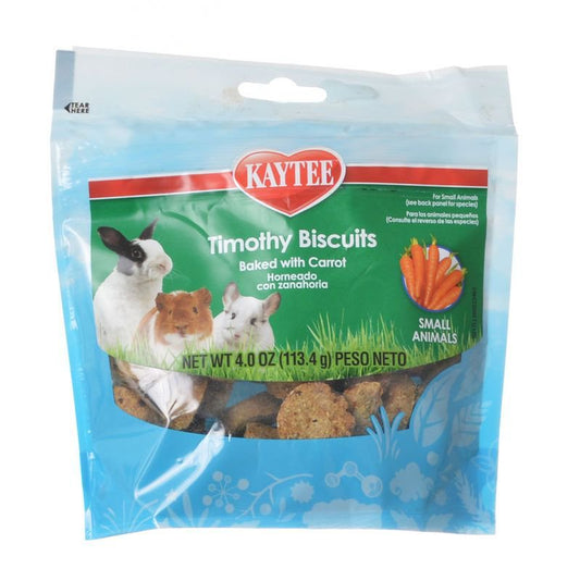 Kaytee Timothy Hay Baked Treat - Carrot 4 Oz[ PACK of 2 ] Animals & Pet Supplies > Pet Supplies > Small Animal Supplies > Small Animal Treats Kaytee   