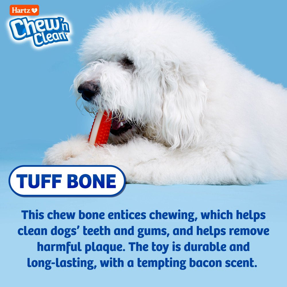 Hartz Chew 'N Clean Tuff Bone Dog Chew Toy, Small, Color May Vary Animals & Pet Supplies > Pet Supplies > Dog Supplies > Dog Toys Hartz Mountain Corp   