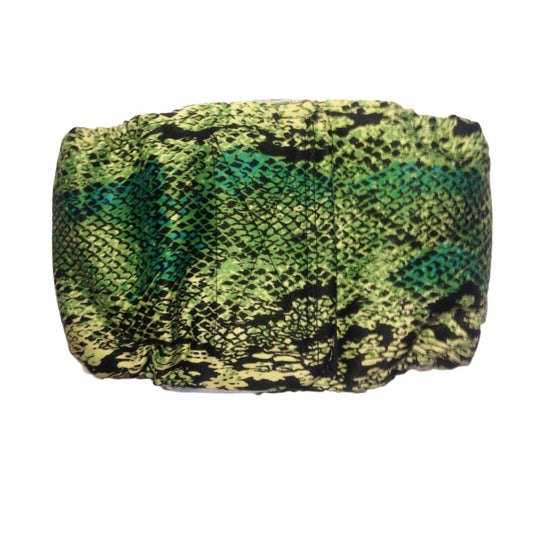 Barkertime Green Snake Skin Washable Dog Belly Band Male Wrap - Made in USA Animals & Pet Supplies > Pet Supplies > Dog Supplies > Dog Diaper Pads & Liners Barkertime XS  