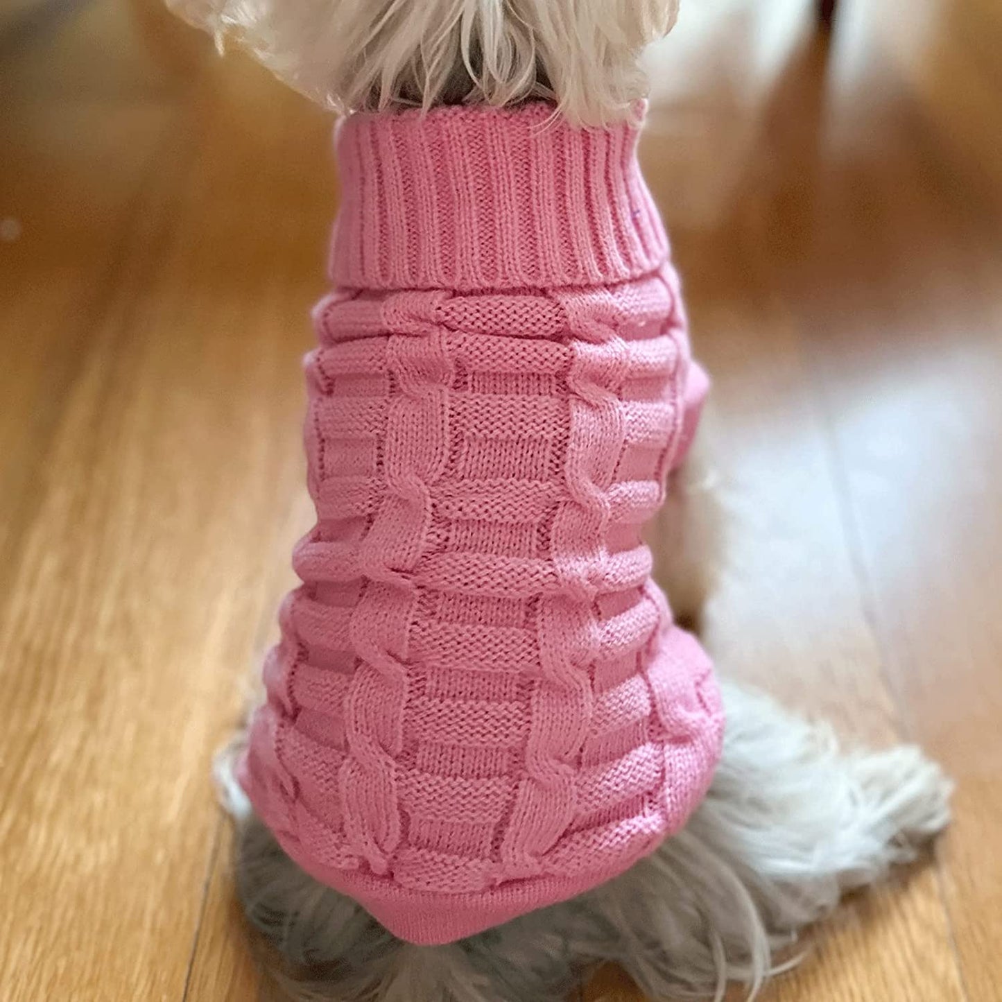 2 Pack Christams Dog Sweaters for Small Dogs, Warm Dog Winter Clothes for Small Dogs Girl, Pink Cute Pet Puppy Clothes, Chihuahua Sweater Teacup Dog Clothes (Small), Pink+Green Animals & Pet Supplies > Pet Supplies > Dog Supplies > Dog Apparel Generic   