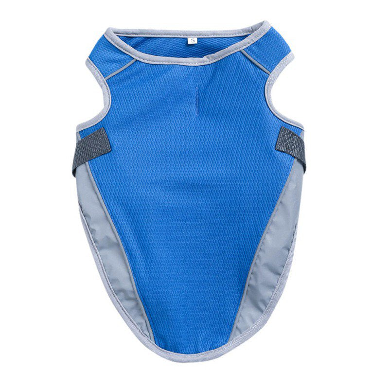 Dog Summer Cooling Shirts Breathable Instant Cooling Dog Vest Lightweight for Summer Dog Apparel Animals & Pet Supplies > Pet Supplies > Dog Supplies > Dog Apparel Maxcozy L #A 