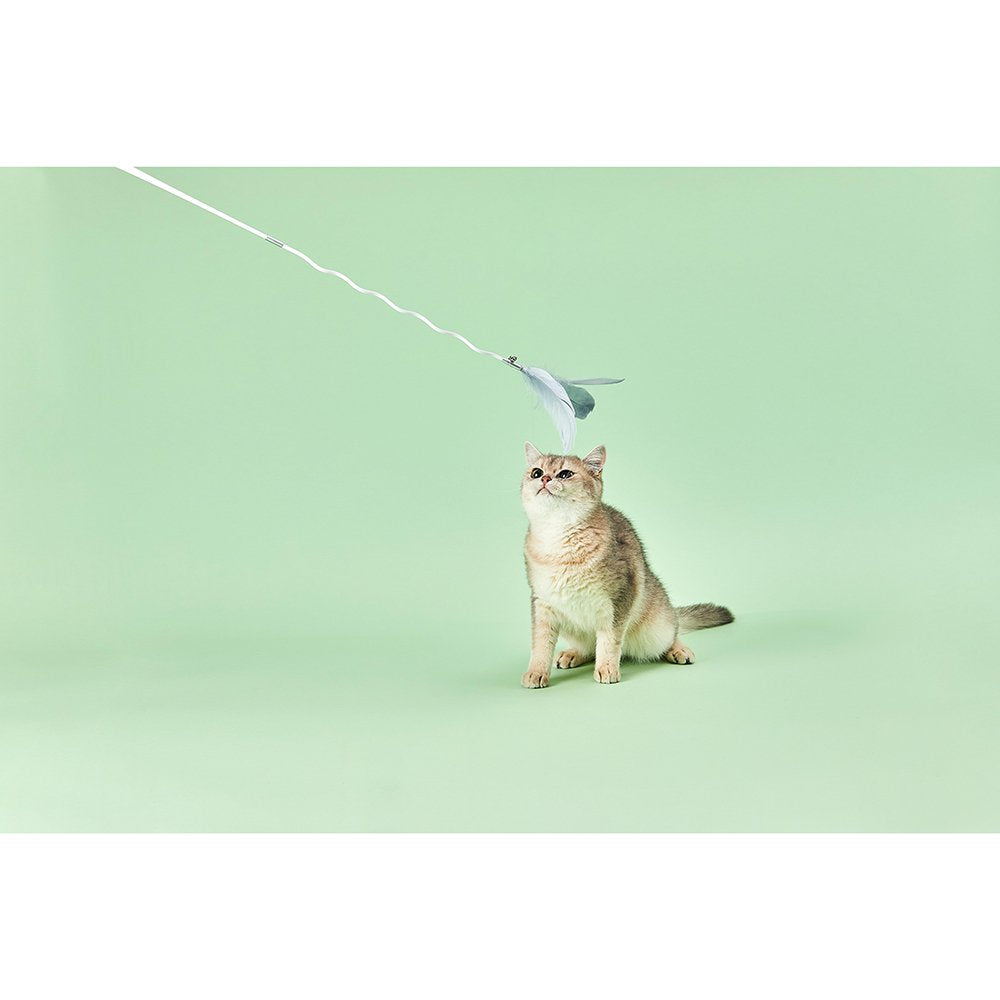 Instachew Cat Bingo Stick Toy, White Animals & Pet Supplies > Pet Supplies > Cat Supplies > Cat Toys INSTACHEW   