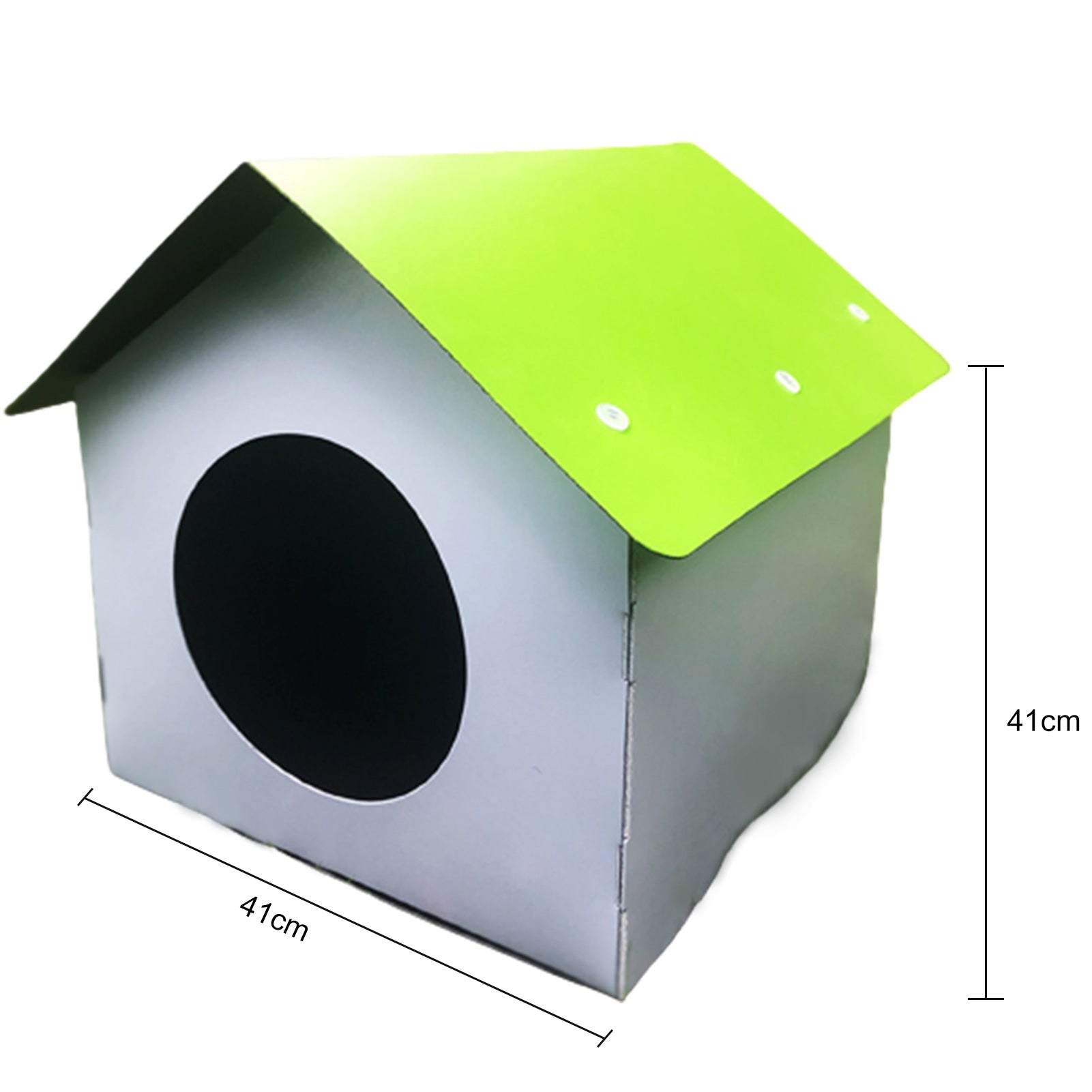 Dog House Waterproof Cat Cabin PP Detachable Pet Tent for Garage