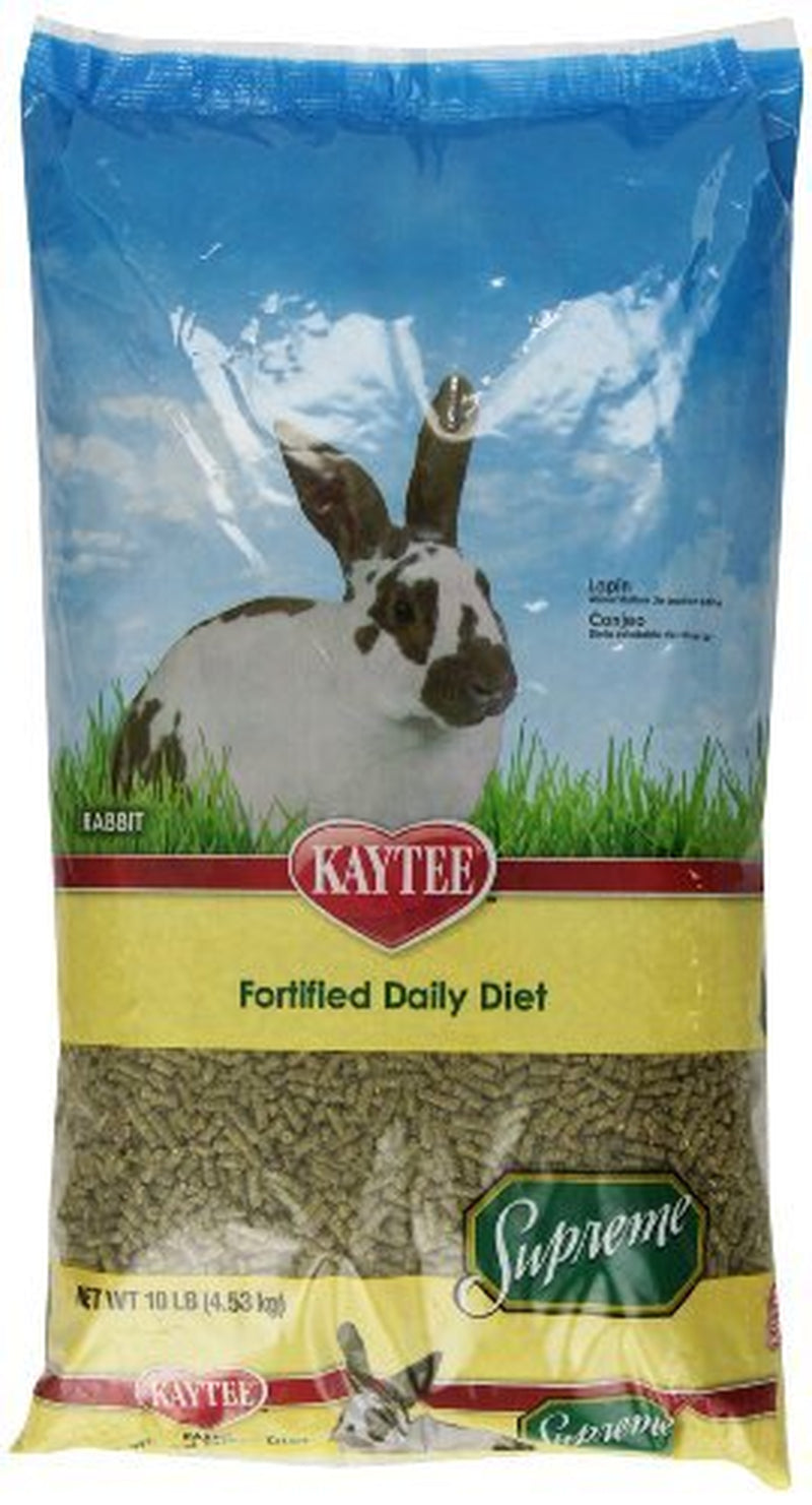 Kaytee Supreme Fortified Daily Diet Rabbit Food, 10-Lb Animals & Pet Supplies > Pet Supplies > Small Animal Supplies > Small Animal Food Kaytee   