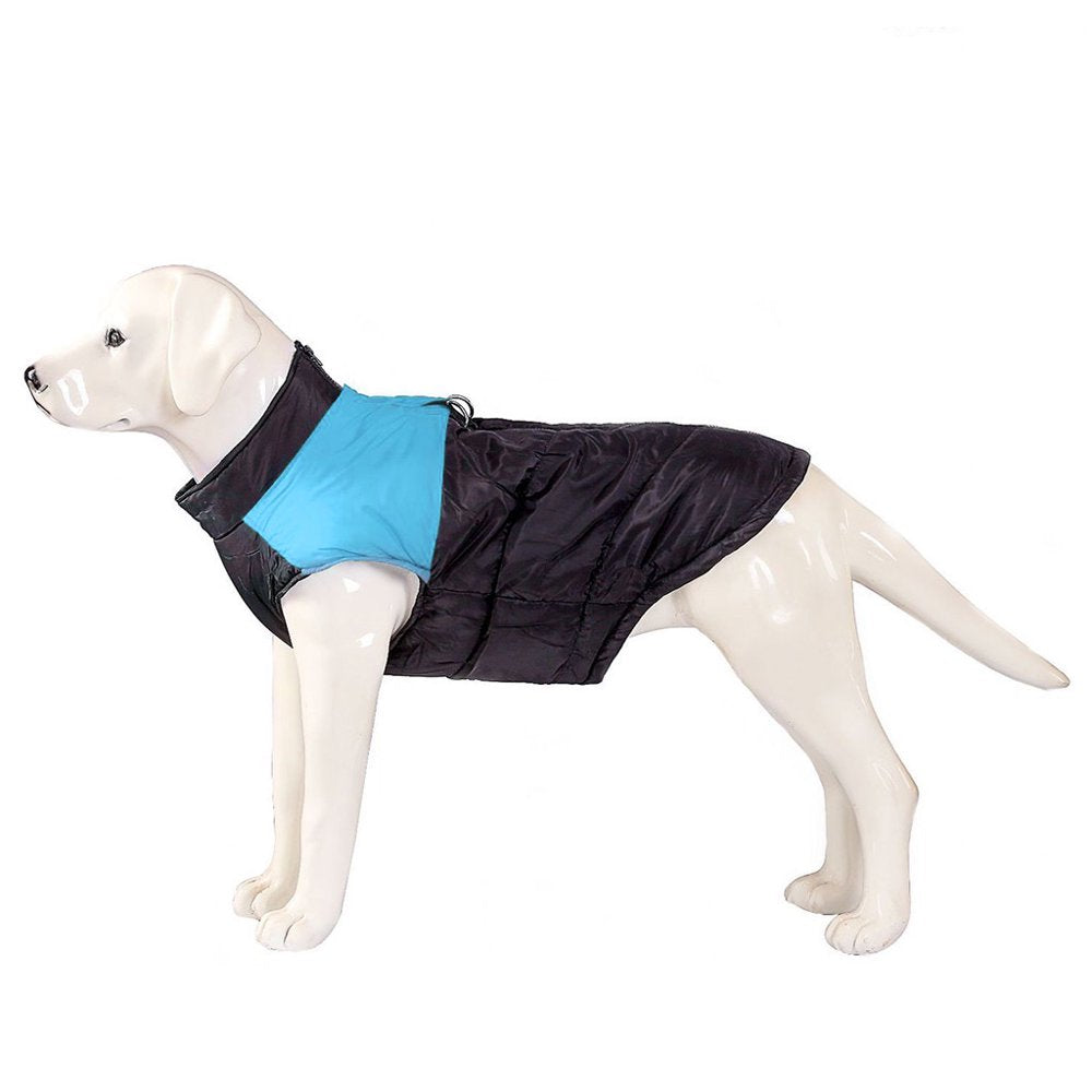 Summer Sale Maplople Us Pet Dog Vest Jacket Warm Waterproof Clothes Winter Padded Coat Small/Large Big Deal Y Big Deal Y Animals & Pet Supplies > Pet Supplies > Dog Supplies > Dog Diaper Pads & Liners Maplople- XL Blue 