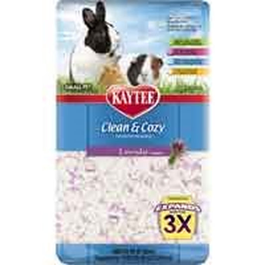 Kaytee Clean and Cozy Small Animal Bedding, Lavender, 500-Cubic-Inch