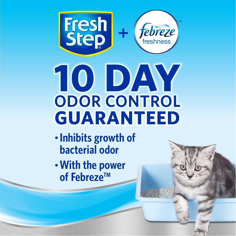 Fresh Step Total Control Scented Litter with the Power of Febreze, Clumping Cat Litter, 44 Pounds Animals & Pet Supplies > Pet Supplies > Cat Supplies > Cat Litter FRESH STEP   