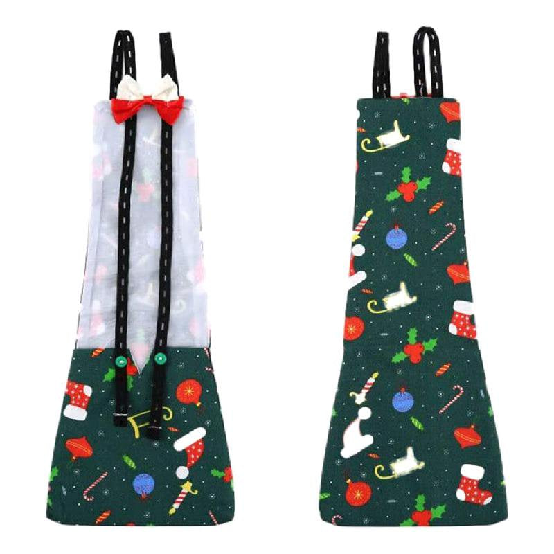 TONKBEEY Chicken Diapers Washable Duck Nappies with Bow Tie Decor Elastic Should Straps Animals & Pet Supplies > Pet Supplies > Dog Supplies > Dog Diaper Pads & Liners TONKBEEY   