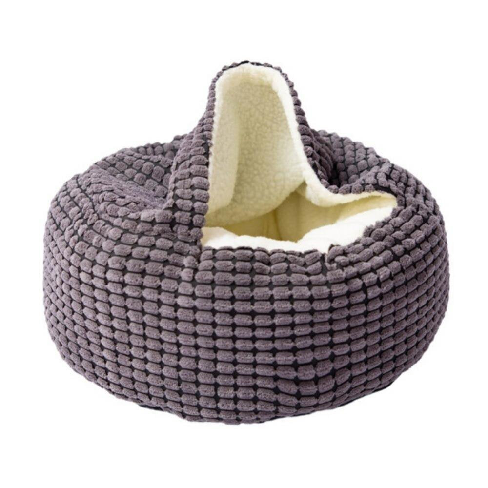 Luxury Cat Pet Bed Cozy Dirt Resistant Autumn Winter Warm Home Travel Pet Dogs Cats Beds for Small Medium Sized Dogs Clearence Animals & Pet Supplies > Pet Supplies > Cat Supplies > Cat Beds MEROTABLE   