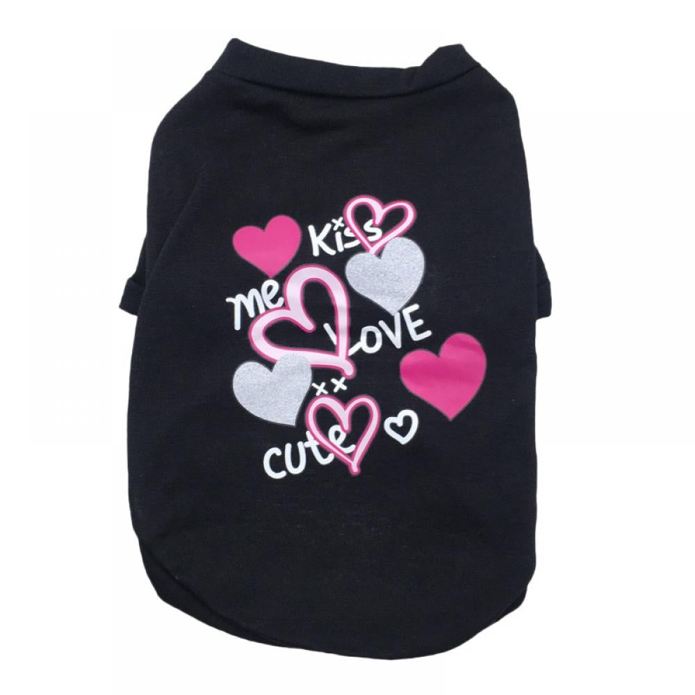 Dog Shirt Puppy Sweatshirt Pet Vest Girl Dog Clothes Doggy Female Apparel for Small to Medium Dogs Puppy Cat