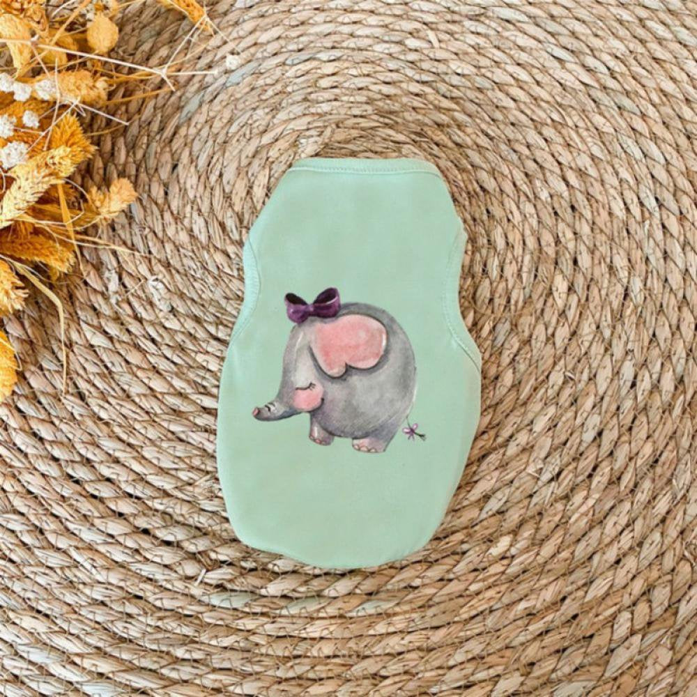 Printed Puppy Dog Shirts Breathable Dog Apparel Soft Puppy Sweatshirt Pet Daily Shirt Colorful Pet Clothing for Dogs and Cats Animals & Pet Supplies > Pet Supplies > Dog Supplies > Dog Apparel Sunmark   