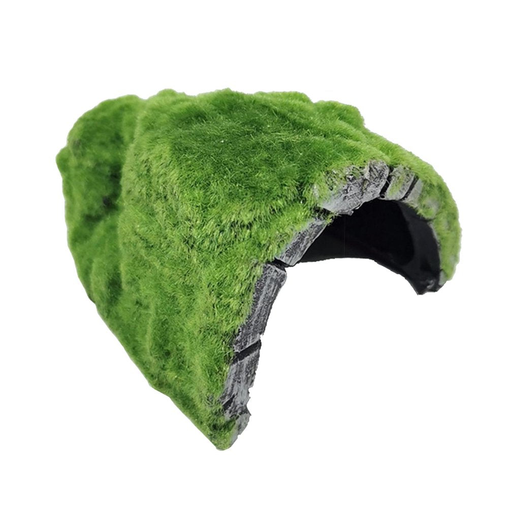 Reptile Hiding Cave Resin Material Natural Hideout for Reptiles Small Lizards Turtles Bearded Dragon Tortois Amphibians Fish Pet Supplies - B B Animals & Pet Supplies > Pet Supplies > Small Animal Supplies > Small Animal Habitat Accessories perfk A  