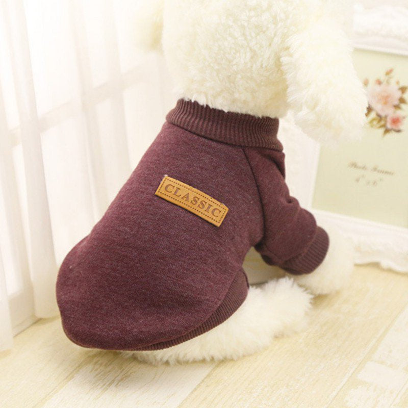 Pet Dog Warm Sweaters, Knitted Classic Pet Sweater Autumn Winter Warm Costume Pet Dog Cat Warm Coat Dog Classic Custome Knit Sweater Winter Clothes Apparel for Small Puppy,Blue,Xs Animals & Pet Supplies > Pet Supplies > Dog Supplies > Dog Apparel OCHINE   